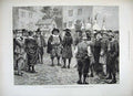 Old Antique Print Penn Bicentenary Festival Philadelphia 1882 Dutch Army 19th