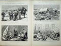 Old Antique Print War Egypt 1882 Arabi'S Tent General Willis Telegraph 19th