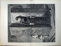 Original Old Antique Print 1882 Woman Little Girl Hide Seek Game Fyfe Fine Art