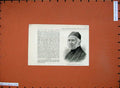 Original Old Antique Print Portrait Earl Harrowby Nobleman 1882 19th