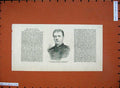 Old Antique Print 1882 Lord Charles Beresford Commander Police Alexandria 19th