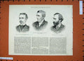 Old Antique Print 1882 David Wedderburn Gerald Wellesley Fyfye Artist Men 19th