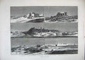 Old Antique Print 1883 Tunis Gabes Tomb Sidi Bechar Moslem Mosque Oasis 19th