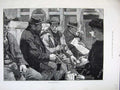 Original Old Antique Print Workmens Train 1883 Men Women Transport Fine Art