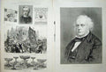 Antique Old Print 1883 Portrait John Bright Birmingham Alderman Mayor Man 19th