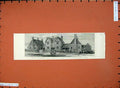 Old Antique Print 1883 Princess Alice Memorial Hospital Eastbourne Horse 19th
