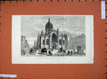 Old Antique Print Fine Art 1883 Giles Church Edinburgh William Chambers 19th