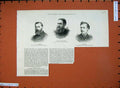 Old Antique Print 1883 Colonel King-Harman Sheridan Brennan Ireland Men 19th