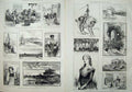 Old Antique Print 1883 Paintings Institute Painters Water Colours Horse 19th