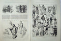 Antique Old Print Savage Club Royal Albert Hall Costumes 1883 Savages Men 19th