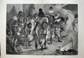 Old Antique Print 1883 War Soudan Dervish Holy Arab Chiefs Woodville Art 19th