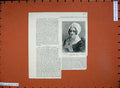 Original Old Antique Print Portrait Real Maid Kent Miss Catherine Heathorn 1883