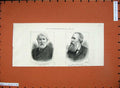 Original Old Antique Print 1883 Ivan Tourguenieff Russian Sir Farrier Bart Men