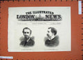 Old Antique Print 1883 Rev. George Shaw Missionary Mr Edgar Vincent Men 19th