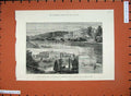 Old Antique Print 1883 Wynyard Park Seat Marquis Londonderry Ireland Art 19th