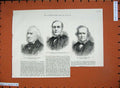 Old Antique Print 1883 Admiral Collinson John Collier George Cole Men Art 19th