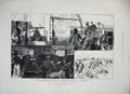 Old Antique Print 1884 War Soudan Euryalus Torpedo Nordenfeldt Gun Ship 19th