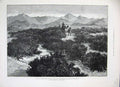 Old Antique Print 1884 War Soudan Sinkat Camel Mountains Bazaar Souakim 19th