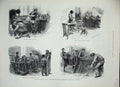 Old Antique Print 1884 School Industries Austria Technical Education Art 19th