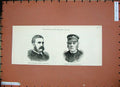 Original Old Antique Print 1884 Admiral Carr Glyn Morice Bey Soudan War Men