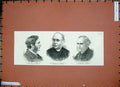 Original Old Antique Print 1884 Rev. Chester Southwell Bishop Ridding Stubbs