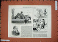 Old Antique Print 1884 Fishing Boat Anstruther Children Tooth Galleries 19th