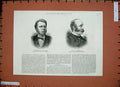 Old Antique Print 1884 Prince Orange Dr Crookshank Egyptian Prisons Men 19th