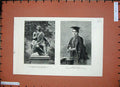 Old Antique Print 1884 Statue Burns Sir John Steell Miss Dawes University 19th