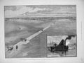 Old Antique Print 1885 Russia Petersburg Cronstadt Maritime Canal Ships 19th