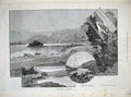 Antique Old Print 1885 Lakes Killarney Dunloe Glengariff Eagle'S Nest Art 19th