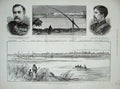 Old Antique Print 1885 War Soudan Tuti Korti Carmichael Graham Prior Art 19th