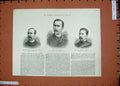 Original Old Antique Print 1885 Quartermaster Eastmead Wardrop Romilly War Men