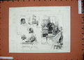 Original Old Antique Print 1885 Central Criminal Court Trial Bailey Dynamite