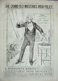 Original Old Antique Print 1886 Advertisment Beechams Pills Westminster Liberal