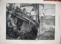 Old Antique Print 1886 Castaway Smack Columbine Elizabeth Mouat Deck Ship 19th