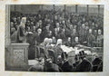 Old Antique Print 1886 House Commons Irish Home Rule Question Men Davis 19th