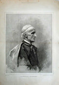 Original Old Antique Print 1886 Portrait Cardinal Manning Man ChurchVictorian