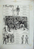 Original Old Antique Print 1886 Poetry Thought-Reader Angels Bret Harte James
