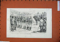 Original Old Antique Print 1886 Military Revolt Bulgaria Stroumski Regiment War