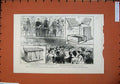 Original Old Antique Print 1886 Domesday Book Royal Historical Society Office