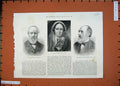 Original Old Antique Print 1887 Queen Birmingham Heath Station Lions Mayoress50