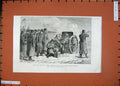 Antique Old Print *0237 1887 Austrian War Nordenfeldt Guns Vienna Neustadt