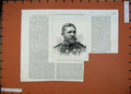 Old Antique Print 1887 General Boulanger French Minister War Portrait Man 19th