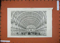 Original Old Antique Print 1887 Queen'S Hall People'S Palace London Interior
