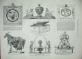 Old Antique Print 1887 Queen'S Jubilee Gifts James'S Palace Coffer Silver 19th