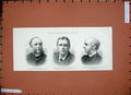 Original Old Antique Print 1887 Jules Ferry Bryan Adamson Rev. Scott Rochester