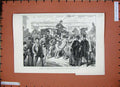 Old Antique Print 1887 Ireland Lord Mayor Dublin Richmond Prison Horses 19th