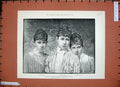 Old Antique Print 1888 Daughters German Emperor Sophia Victoria Margaret 19th