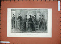 Old Antique Print 1888 German Empress Queen Victoria Charlottenburg Art 19th