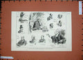 Old Antique Print 1888 Turf Scandal Lord Chief Justice Court Witness Duke 19th